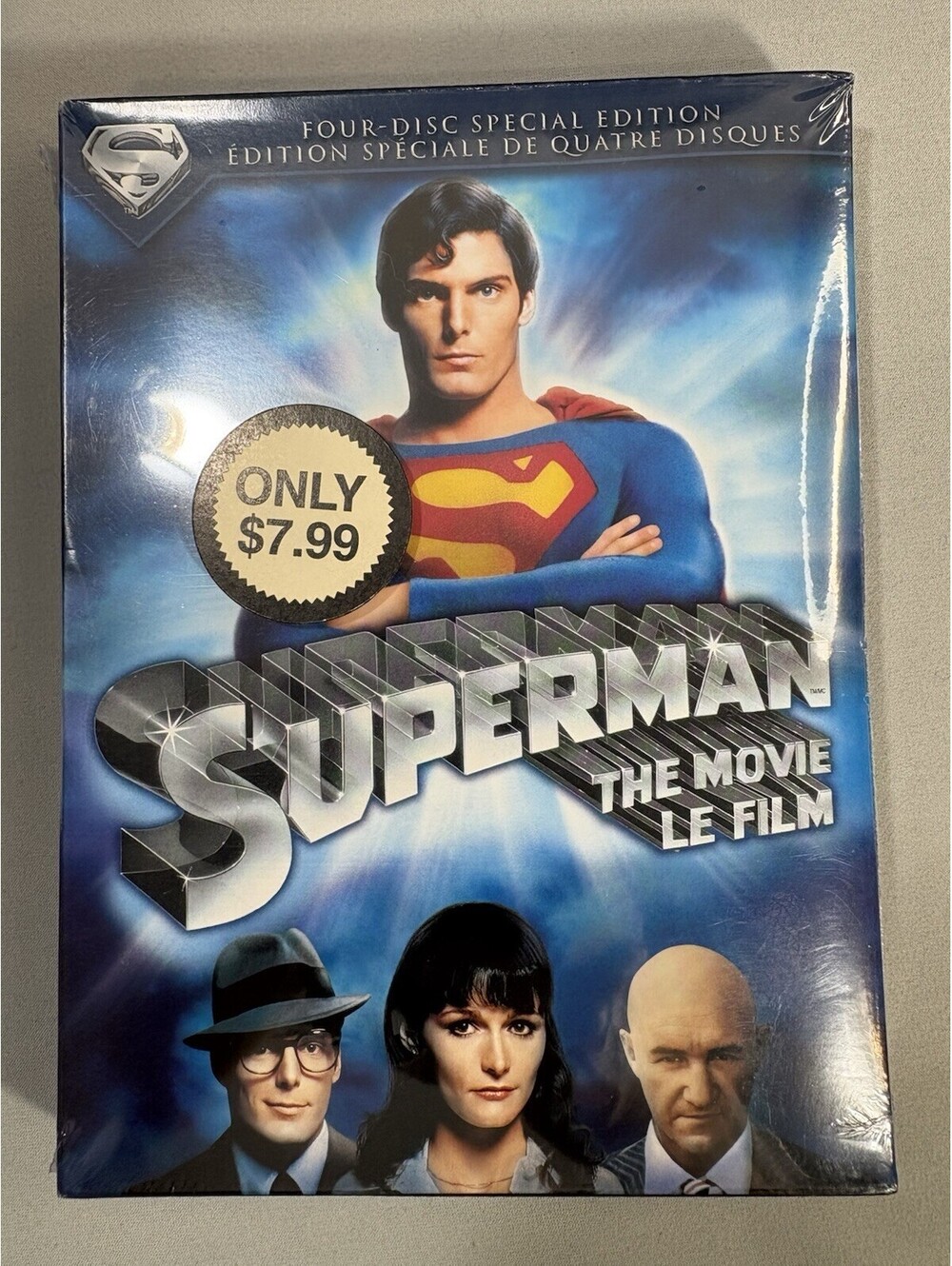 Superman The Movie DVD 4 Disc Special Edition 2006 NEW SEALED Canadian Reeve